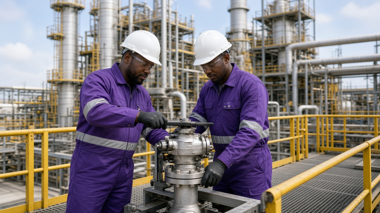 Rohitec engineer on an industrial site